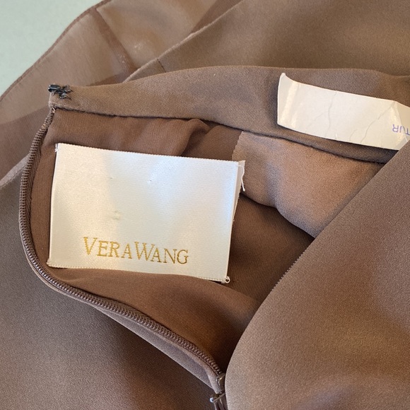 Fine Vintage Vera Wang 100% Silk Dress 6 - Picture 9 of 16